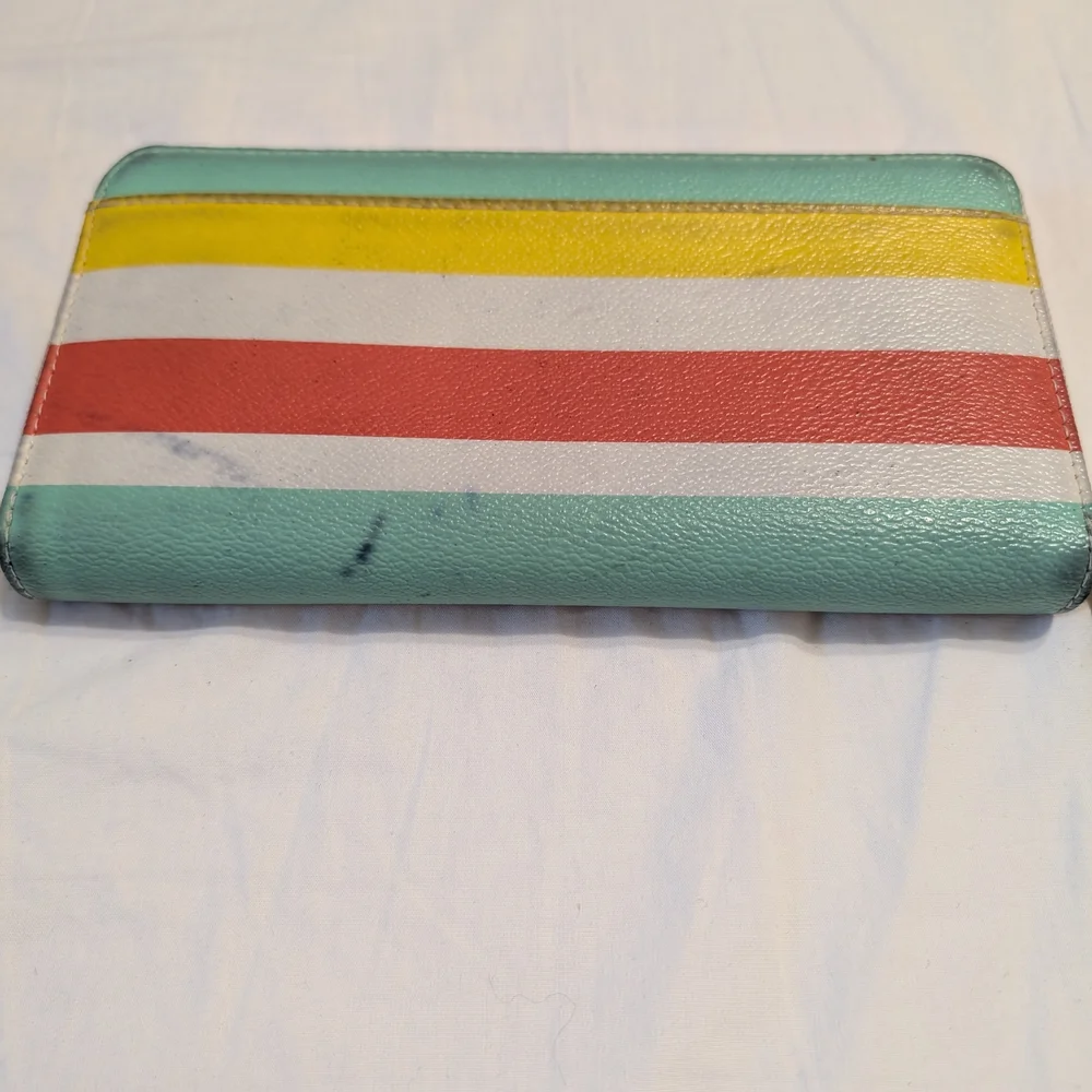 Colorful Striped Wallet - Picture 5 of 13